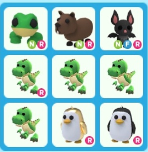 AngelDujardin's tweet photo. @justinecasucro @PlayAdoptMe What about this ? (I added 4 t rex and the 2 pinguins) https://t.co/ZQW96H9HMT