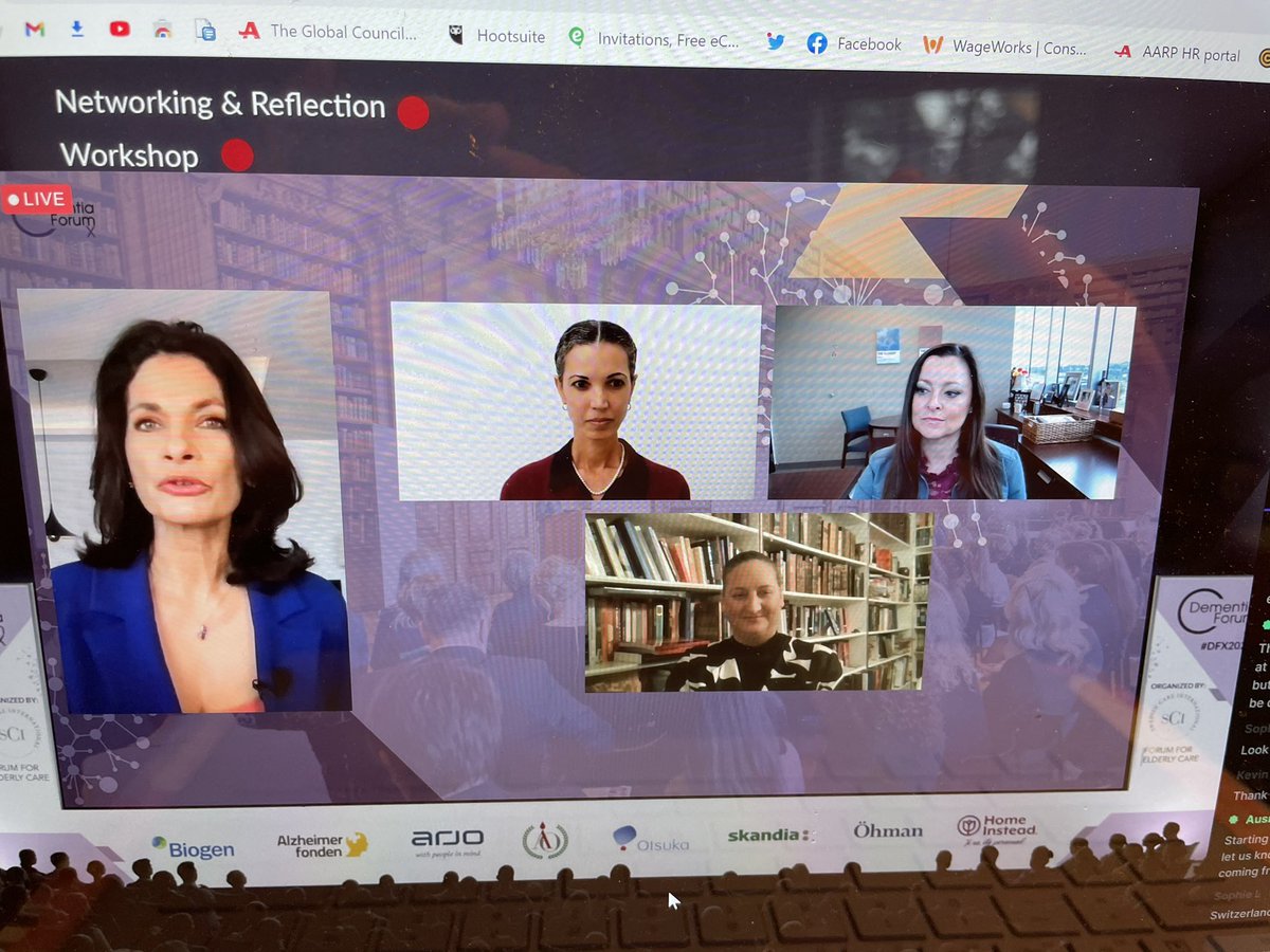 SarahLenzLock's tweet image. Terrific panel on #women &amp;amp; dementia and caregiving at #dfx2021 with inspiring women leaders.  Want to share our report on the issues.  google.com/amp/s/feeds.aa…