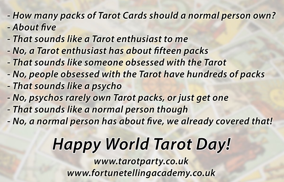 Happy #WorldTarotDay!