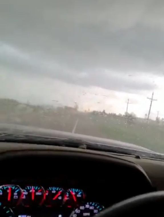 Live Storm Chasers on Twitter "INTENSE moments for this driver in
