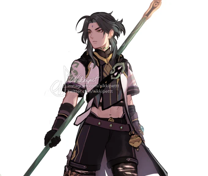 Xiao, but make it Albedo's aesthetic ☺️

#GenshinImpact #原神  #Xiao 