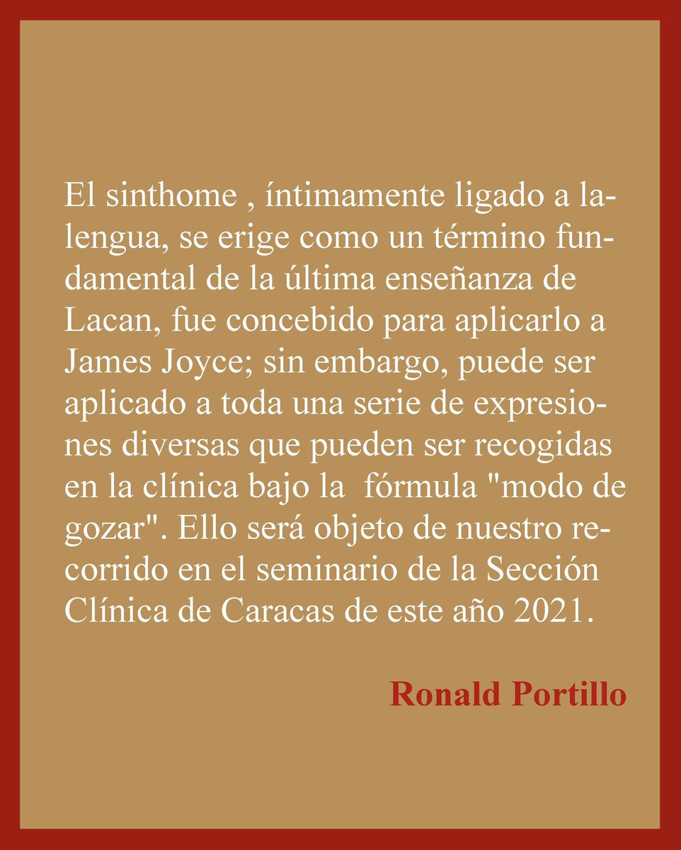 cidcaracas's tweet photo. Este #viernes 28 de #mayo iniciamos las sesiones del #seminario de la Sección Clínica de Caracas , dictado por @rapcho Ronald Portillo https://t.co/KQMNzn8YHA