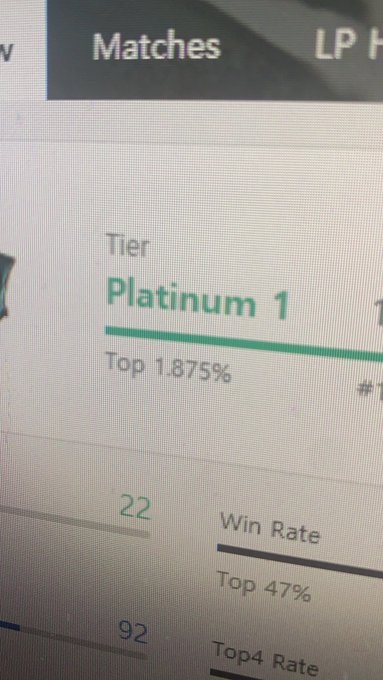 idk how much anyone actually cares but i hit plat 1 today and i&rsquo;m really proud of myself 🥺 teamfight<a href="/tag/trans"class="tags"><span>#trans</span></a><a href="/tag/transgirl"class="tags"><span>#transgirl</span></a>