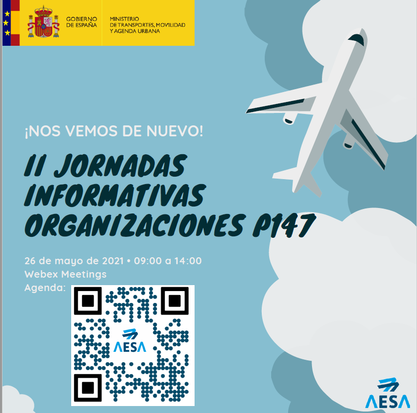 AesaSpain's tweet photo. En breve en #AesaSpain comenzamos la II Jornada Informativa con las Organizaciones de Formación Parte 147, en donde explicaremos el módulo de gestión de discrepancias del Sistema de Inspección de Procesos Aeronáuticos #SIPA, que es una novedad para este tipo de organizaciones 👇 https://t.co/69qCgPapnH