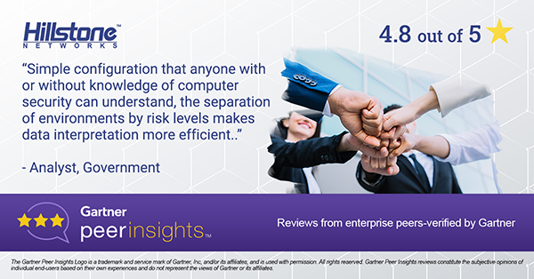 Hillstone_Net's tweet photo. Just one of many positive reviews of Hillstone Networks featured in the 2021 #Gartner Peer Insights Customers’ Choice for Network #Firewalls 2021! Download the report now.
https://t.co/Vc7ENWqeNB
#gartner #networkfirewalls #peerinsight https://t.co/zZFYonjoSi