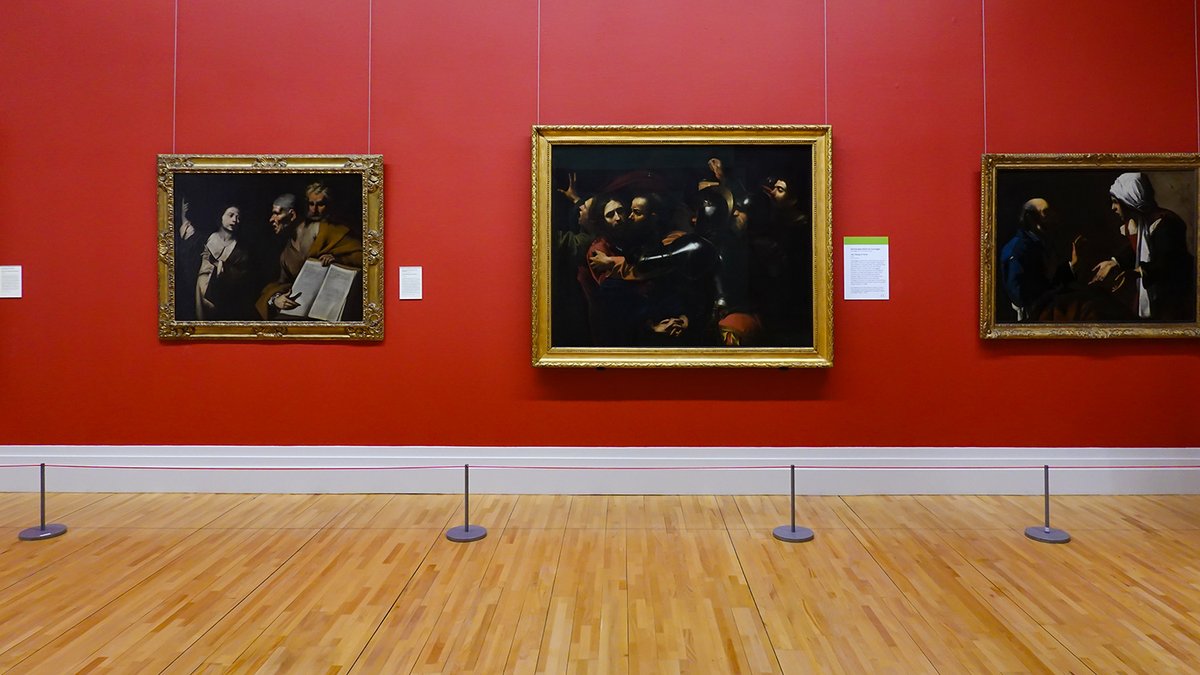 nerosunero's tweet photo. 25 May 2021 @NGIreland Dublin: perfectly open
(part of the perfect empty space series)
#ribera #caravaggio #vanHonthorst #guercinon #ngi https://t.co/g35phQNwsM