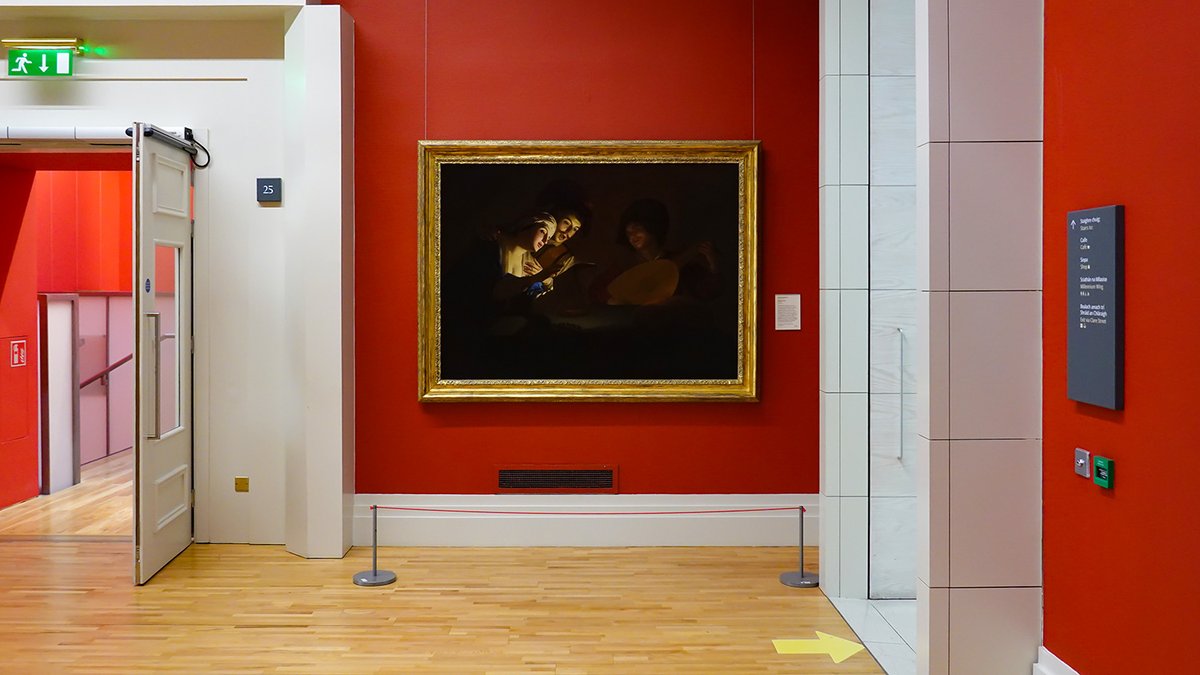 nerosunero's tweet photo. 25 May 2021 @NGIreland Dublin: perfectly open
(part of the perfect empty space series)
#ribera #caravaggio #vanHonthorst #guercinon #ngi https://t.co/g35phQNwsM