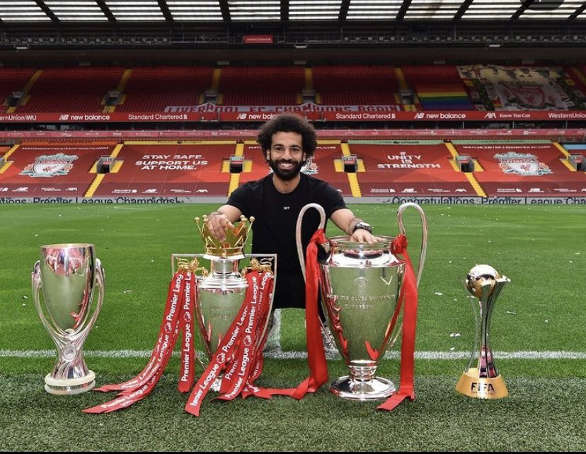 vsfendii's tweet photo. @ftbIiq @ItsJana11_ @MoSalah @HKane @SpursOfficial Mohamed salah 125 goals in 4 season 
I’m sorry but salah win trophies✅ https://t.co/zw7rzCHatU