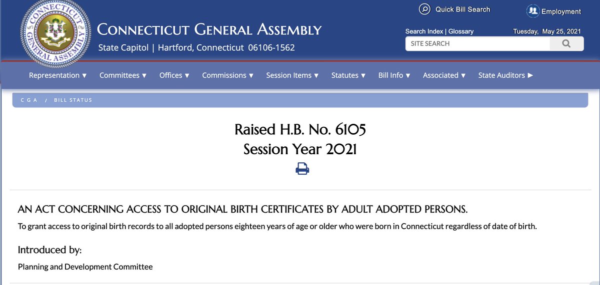 Access Connecticut Adoptee Rights tweet media