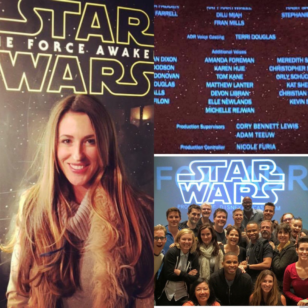 ElleNewlands's tweet photo. Happy 44th #StarWars!
You’re looking good kid!
Thanks for the memories.
One of the best moments of my life : seeing my name in the same credit scrawl as @carrieffisher. She was the greatest inspiration ❤️
#SWTOR
#legostarwars
#swtfa
#MayTheForceBeWithYou https://t.co/GnweL87xQ0