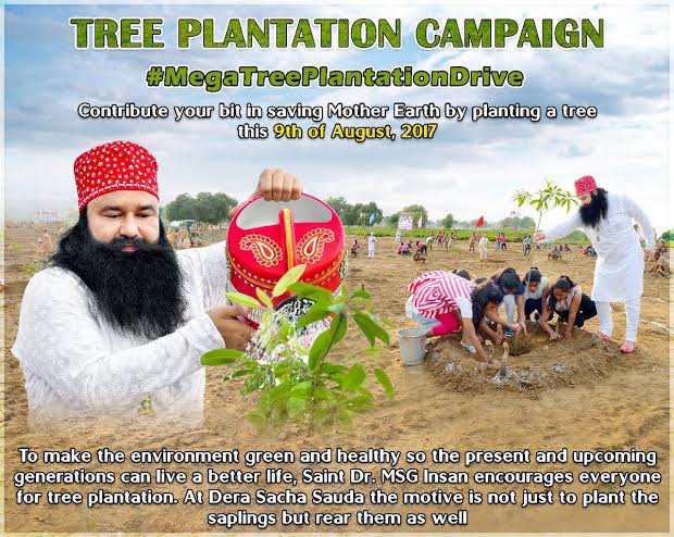 Save trees save our mother earth #SaveNature
#PlantTrees
#NurtureTheNature
#NatureCampaign
#MyDutyForNature
#DeraSachaSauda
#SaintDrMSG
#SaintDrGurmeetRamRahimJi
#BabaRamRahim
Saint Dr. Gurmeet Ram Rahim Singh Ji Insan