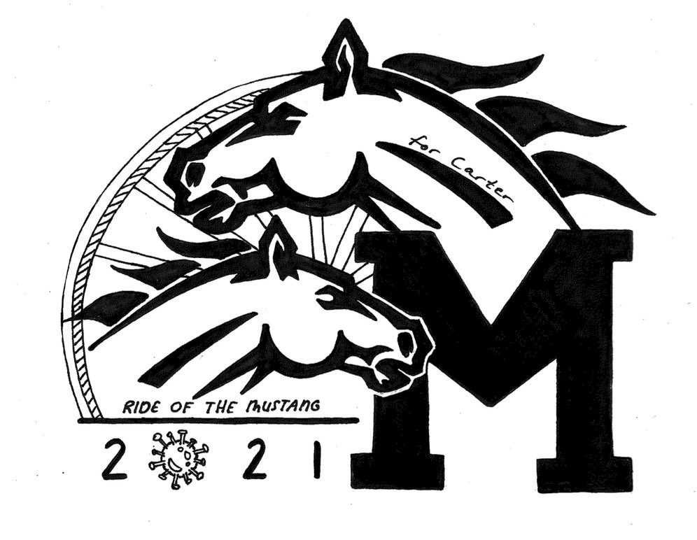 GMHSMustangs's tweet photo. Hey Mustangs! Make sure to purchase your 2021 Ride of the Mustang t-shirts by the end of this week! Order online through SchoolCash by Friday May 28 to support this amazing cause. 
.
#RideOfTheMustang #ChildrensHospital #charity #donate #schoolspirit #ForCarter https://t.co/CMnqFW2UjA