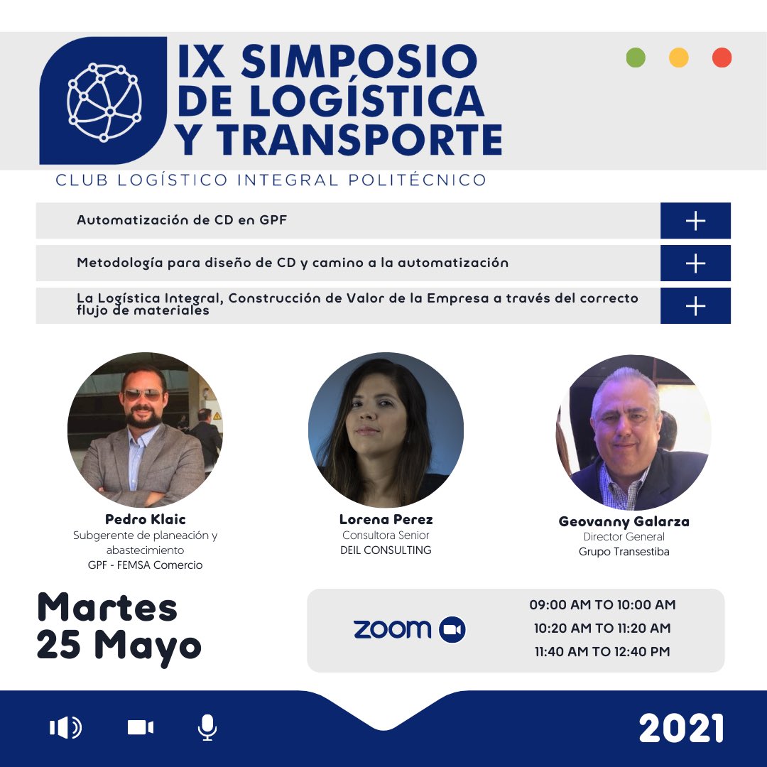 clip_espol's tweet photo. A continuación, les dejamos los temas para conferencias planificadas para el día. 
Agradecemos a nuestros ponentes por el tiempo prestado para el desarrollo de este simposio, y a los presentes por asistir a este evento. https://t.co/Rh0uapkxNa