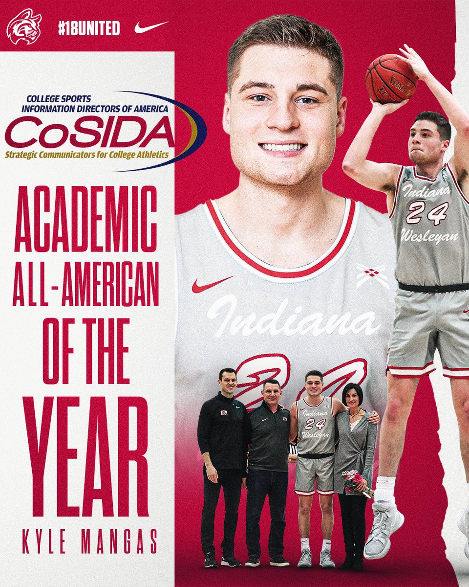 Kyle Mangas is your 2020-21 <a href="/CoSIDAnews/">College Sports Communicators</a> Academic All-America® Player of the Year!
.
This award is voted on by SIDs around the country and factors academics and athletic achievements!