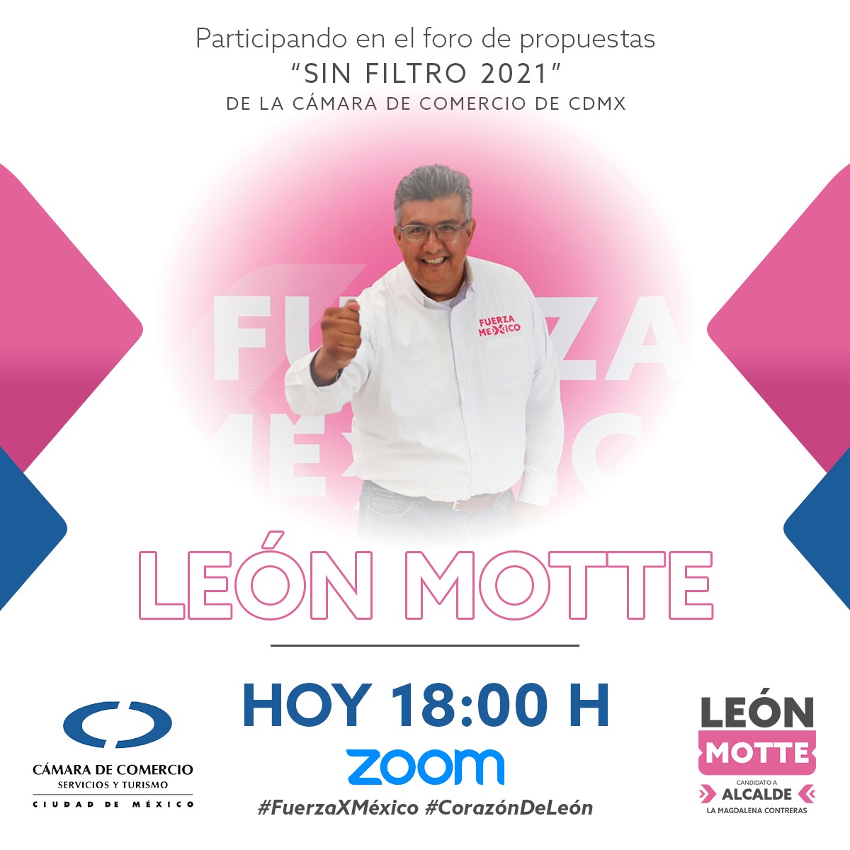 motte_leon's tweet photo. Hoy entrevista y debate
17 hrs
 #CAMBIEMOSCONTRERAS
18 hrs #FOROPROPUESTASCANACO
En el foro  podrás diferenciar qué candidatos proponen un gobierno de relaciones turbias,  más de gobiernos corruptos y quiénes traemos trabajo de 25 años en Contreras. Vota por el futuro familiar https://t.co/AN3RXcDPN2