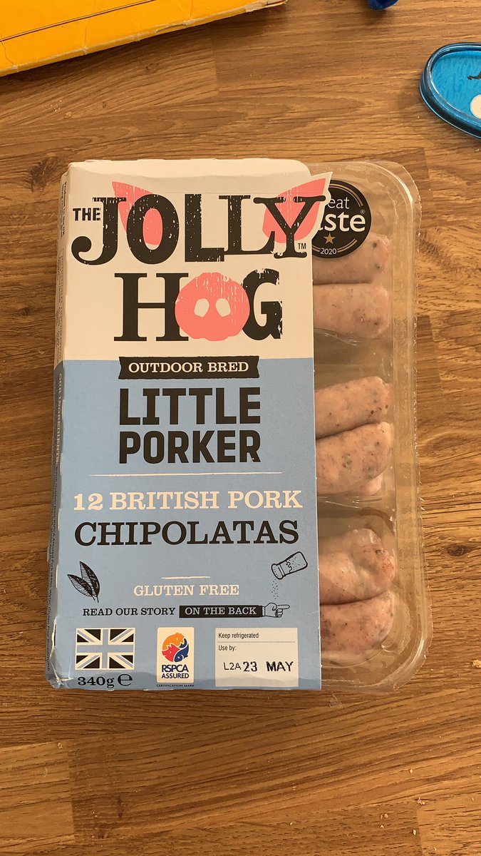ChrisSmith11's tweet photo. @sainsburys I had a delivery from you between 8pm &amp; 9pm on the 23rd May. No email about short life goods. Hidden beneath other fresh meat produce was this. https://t.co/grIorRn7ds