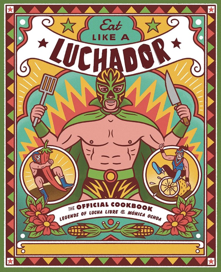 JoinTheINation's tweet photo. Next week the diabolical @maskedrepublic will be releasing a cookbook. We have preordered said book and will be making many of the recipes, #Condemning or #Condoning the final food products as we see fit.

You may order your copy here.
Eat Like a Luchador https://t.co/vRWQLW8kHf https://t.co/oqNWoo5Gac