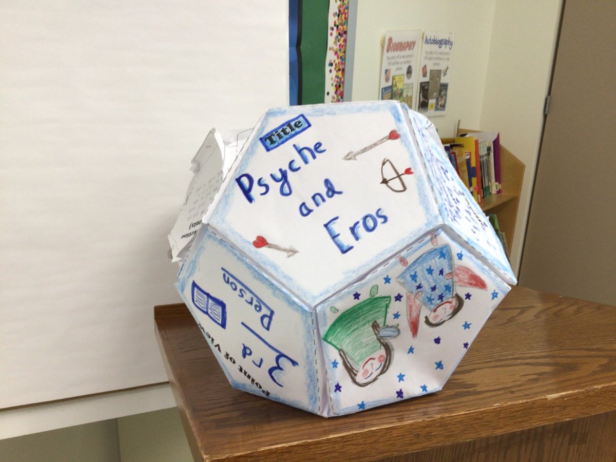 MrsMiller34's tweet photo. Dodecahedron project #myths#plot https://t.co/URExrhyA04