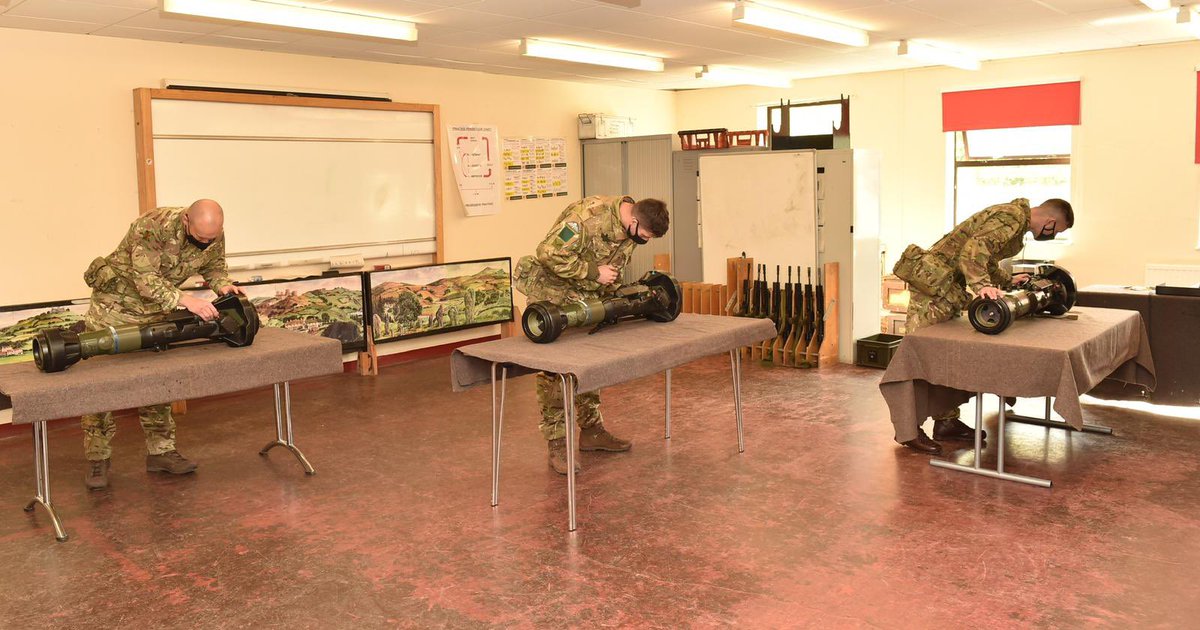 IBSBrecon's tweet photo. SCBC 2101 working their way through the second week of their Skill At Arms phase! “Check Safety”! 🚀 

📸@infantrybattleschool

#theorytest 
#tuesdaymotivation 
#classroom 
#sasc https://t.co/2P8bFrYeld