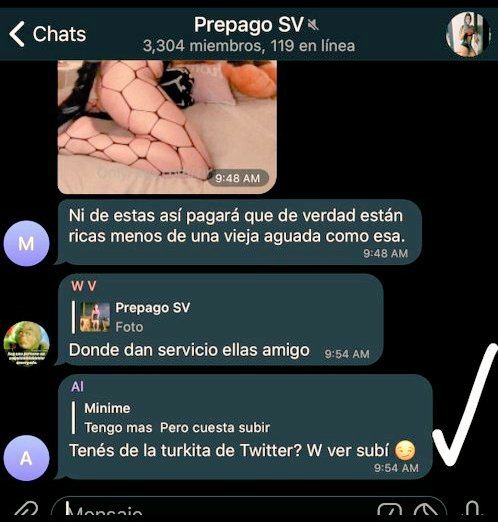 Asaber que maje acabado anda preguntando por fotos mías en el chat de urgidos 😂😂😂😂😂 si le interesa escribame bien le vendo unas cuantas nudes 😂😂😂😂