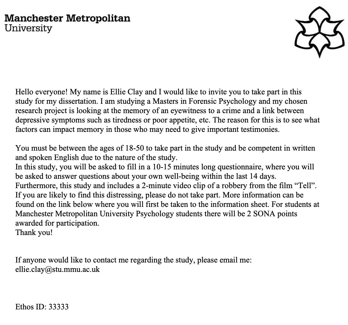 Please take part in my Masters Dissertation below. Thank you!

mmu.eu.qualtrics.com/jfe/form/SV_bJ…