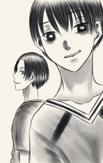 背中合わせのtwitterイラスト検索結果 古い順