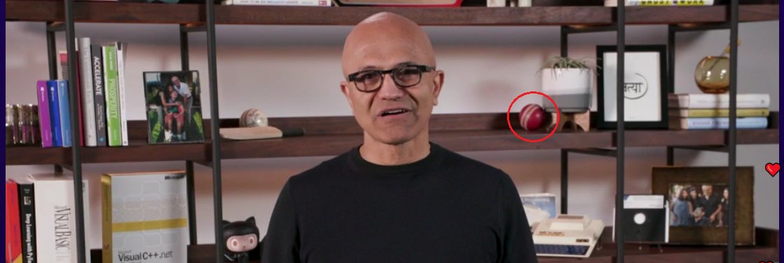 anuraj's tweet image. Cricket Ball 😎😎 #MSBuild2021