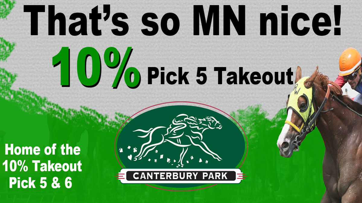 Canterbury Park on Twitter "Our MN nice 10 Pick 5 Takeout broke a