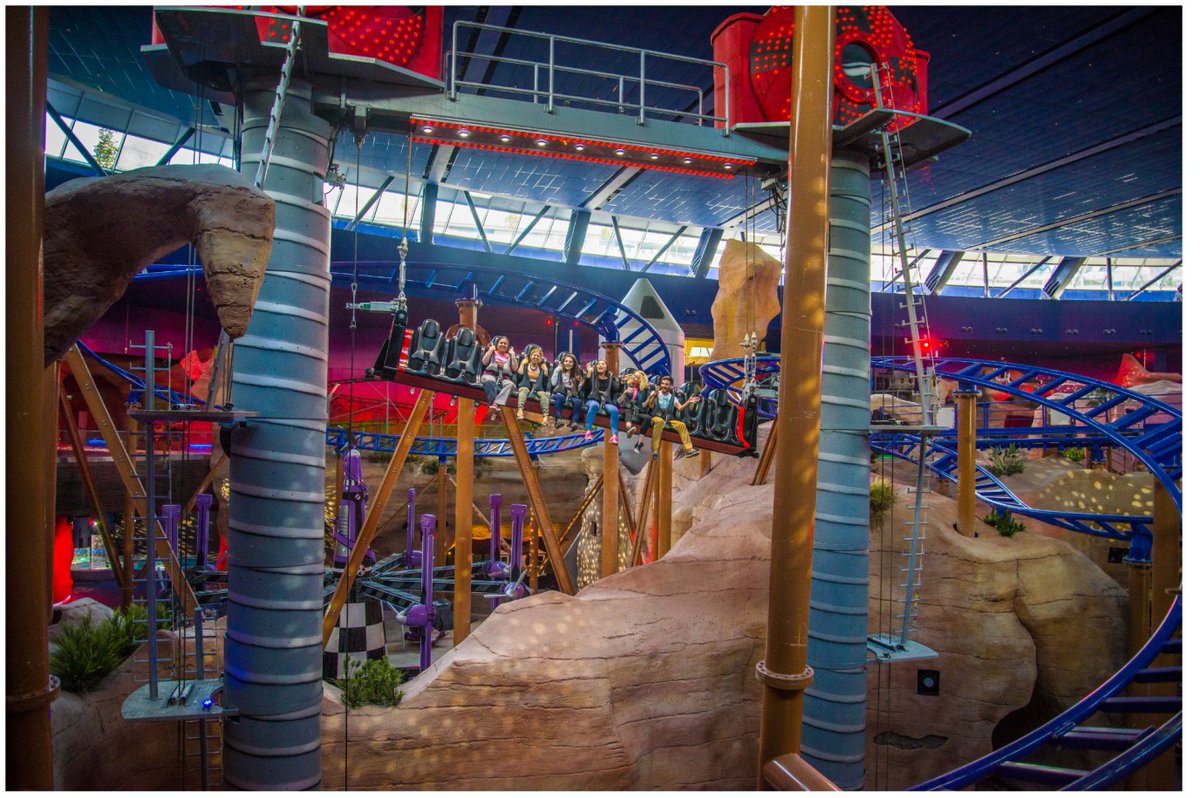 FORRECdesigns's tweet photo. Step into MOI Park, a world where the rules of nature don't apply. Guests can explore this galactic space amongst magical creatures via suspended walkways &amp; a thrilling spinning coaster that soars above the mountaintop, drops into caves, &amp; weaves among giant rocks. #FORRECDesigns https://t.co/7c95Y0iIwS