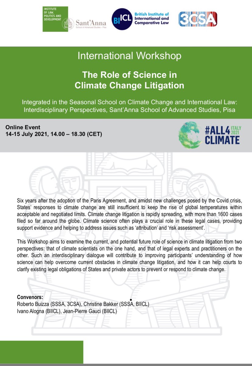 MFeriaTinta's tweet photo. I will be speaking in the upcoming @BIICL event: “The role of Science in Human Rights Litigation” See details below #litigation #roleofscience https://t.co/NNFRkVylXA