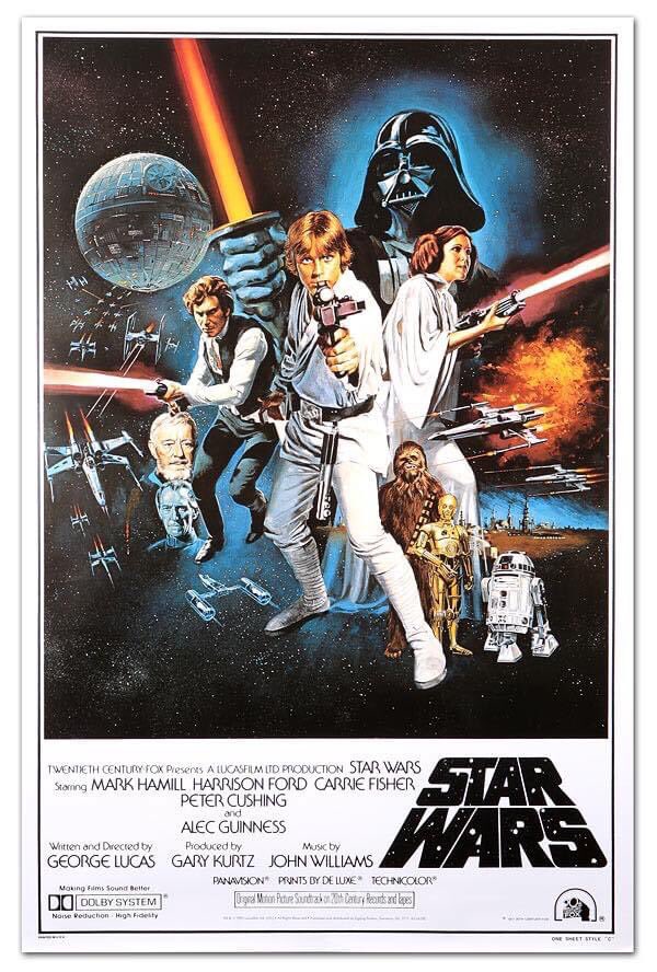 ArmandoDiaz7CA's tweet photo. Released on this day in 1977 #starwars #todayinmoviehistory #moviehistory #classicmovie  #mandatorywatch #musthave #masterpiece #starwarshistory @starwars https://t.co/SZ0ZhvvtJ7