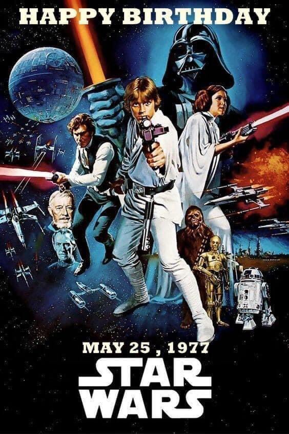 ArmandoDiaz7CA's tweet photo. Released on this day in 1977 #starwars #todayinmoviehistory #moviehistory #classicmovie  #mandatorywatch #musthave #masterpiece #starwarshistory @starwars https://t.co/SZ0ZhvvtJ7