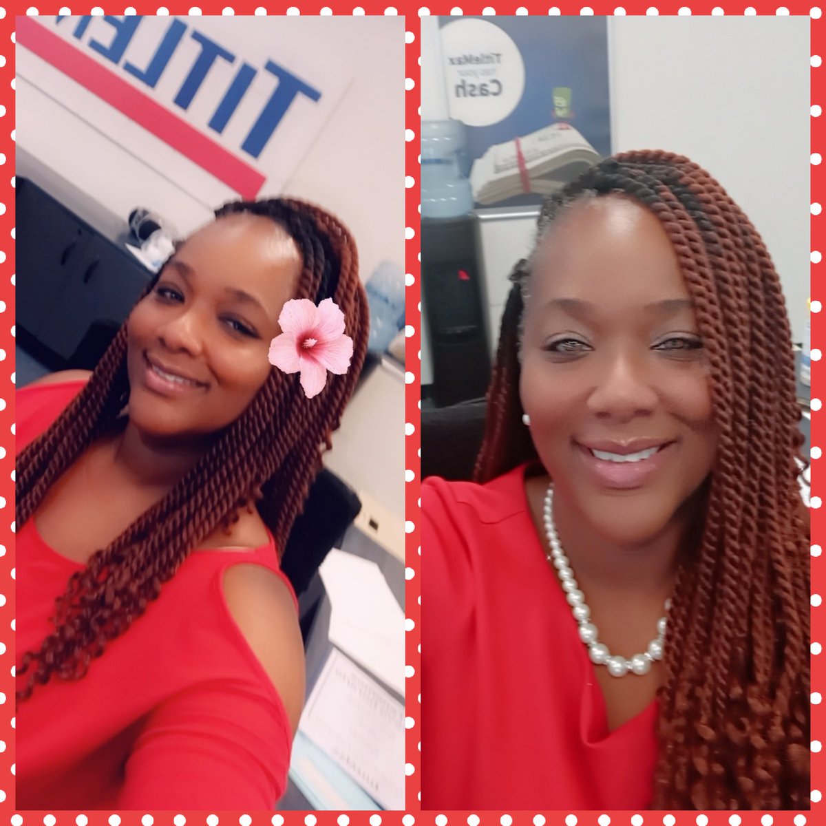 RashidahWashin1's tweet photo. Yesterday & today
Wearing RED all week to support our troops.
@USArmy @USNavy
@USMC @USAFReserve
@TMXCompanies @KevinGodwin59
#REDintheDelta #R3Red https://t.co/MITbikTPbu