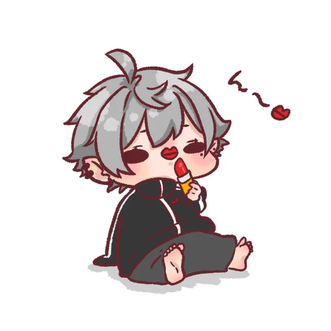 ん〜💋💄
#KuzuArt 
