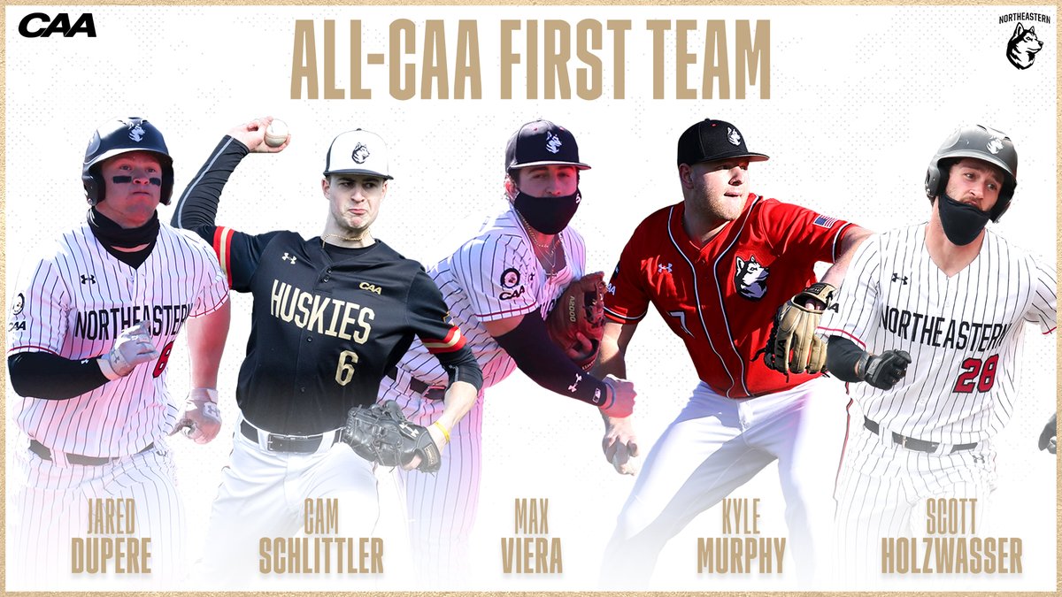 #HowlinHuskies Dupere, Schlittler and Coach Glavine Headline CAA Accolades‼️

🔗 | bit.ly/34h3EgI

🐾⚾️