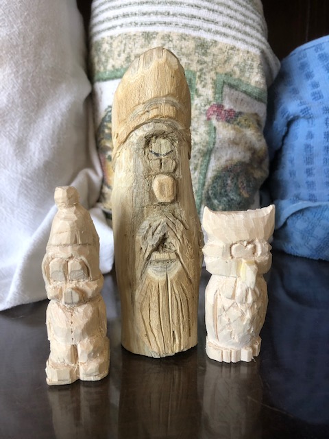 Can you guess who on our serve team made these?!?
We have a secret whittler in our midst!
