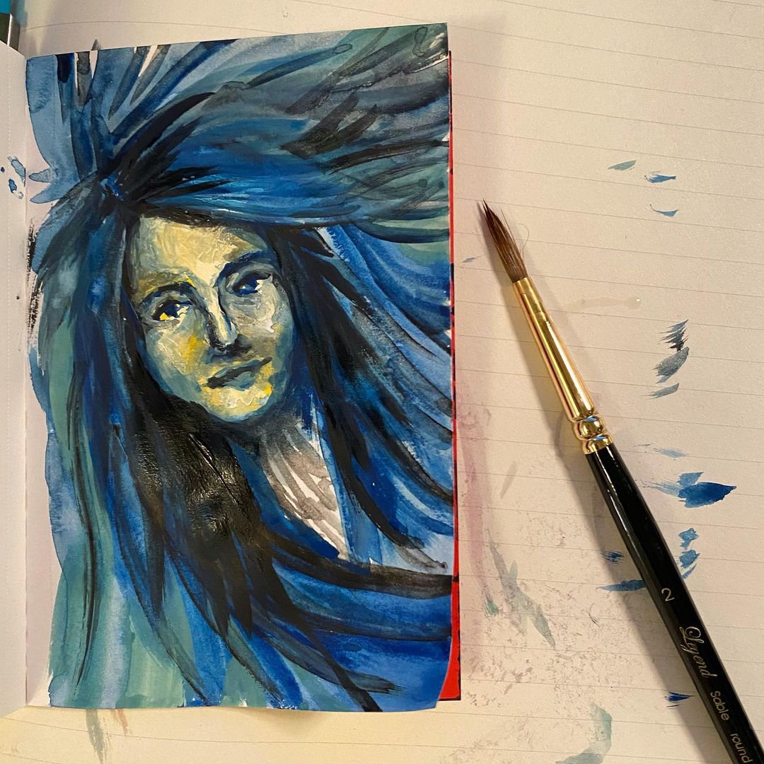 SilvineOriginal's tweet photo. A small painting in one of our Pocket notebooks from @daily_multivitamin. It's amazing what one can do with the space with a dash of talent!
#stationery #journals #planner #dailydoseofpaper #shopindie #a6notebook #pocketnotebook #smallnotebook #sketchbook #smallsketchbook https://t.co/9mSG2vXL5l