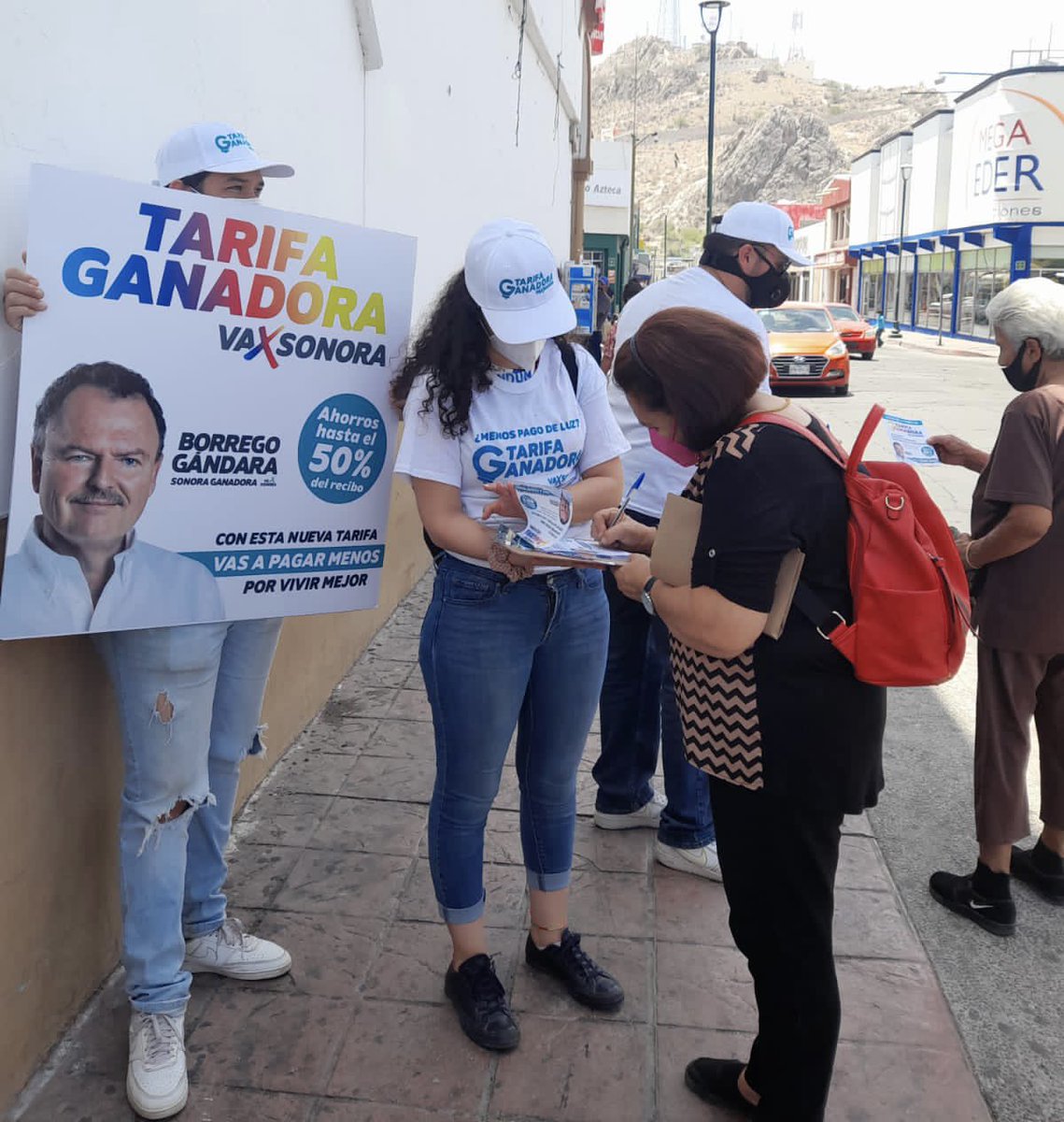 PalafoxDavid's tweet photo. #MegaConsulta TARIFA GANADORA en todo Sonora @EGandaraC #LuzMasBarata #CampañaDePropuestas #CampañaPermanente https://t.co/jZKeKHyObo