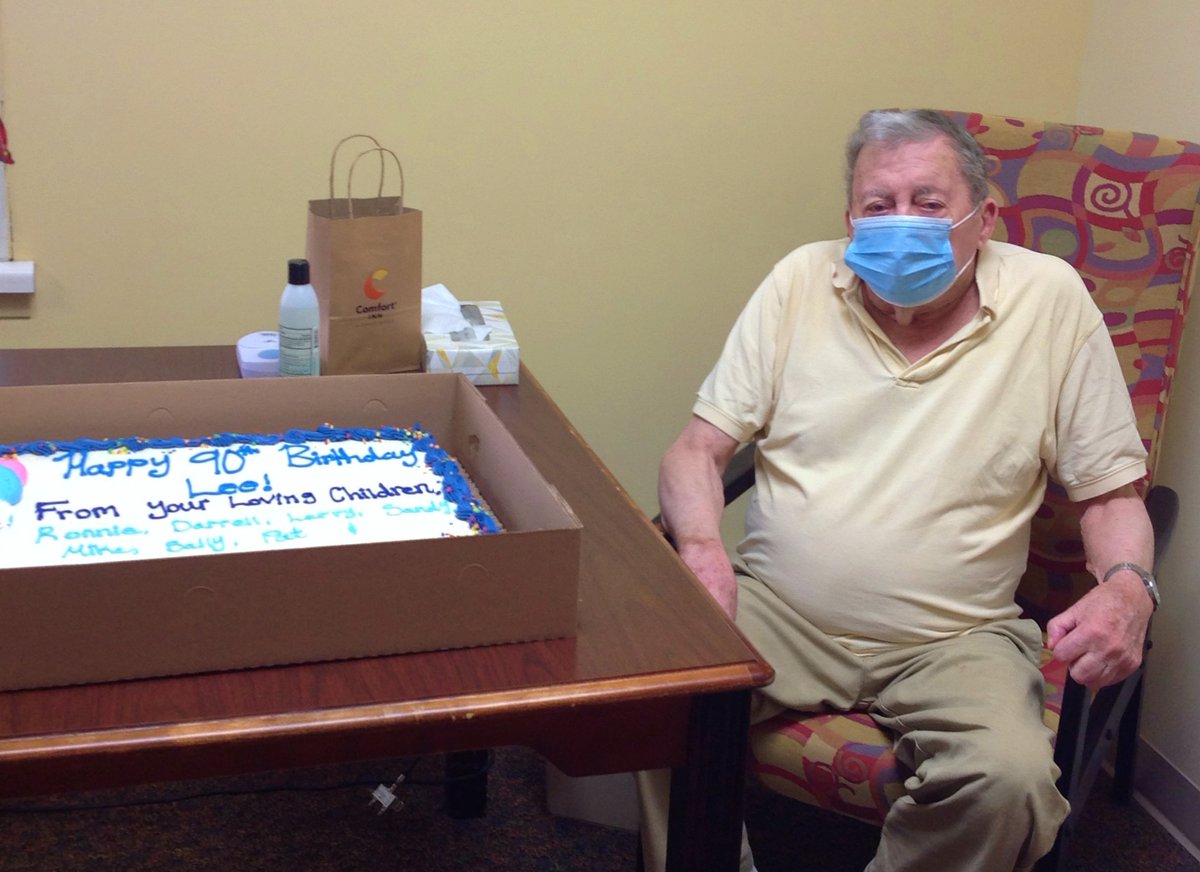 AzriaHealth's tweet photo. Birthdays are a big deal at #AzriaHealthRegencySquare! Happy birthday Lee! He was lucky enough to celebrate with his family and friends!
#AzriaHealth #HappyBirthday #Birthday #Celebrate #ItsMyBirthday https://t.co/NgJ8IVe8K7