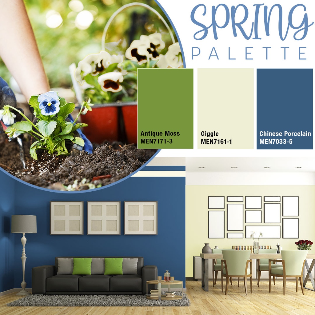 Menards on Twitter "Bring the colors of your garden indoors with this spring palette! What