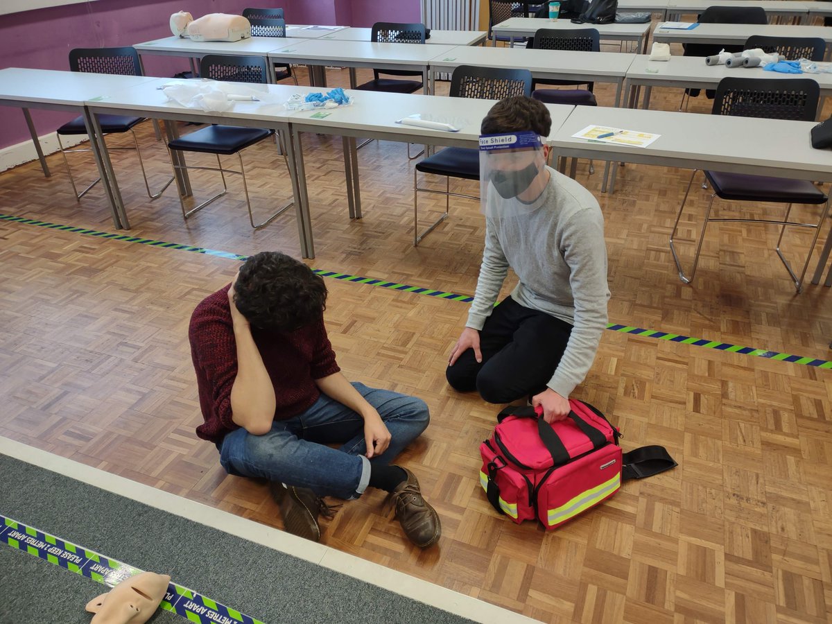 Exeter Uni First Aid (@exeunifirstaid) on Twitter photo Our first aid taster session was great - we loved teaching first aid in person again! Thank you to <a href="/Exalumni/">Uni of Exeter Alumni</a> for their generous new kit.
Book for later in the week: fb.me/e/10zkb2oq1
<a href="/ExeterGuild/">Exeter Guild</a> <a href="/SJA_Students/">SJA Student Volunteering</a> <a href="/ExeActivities/">exeactivities</a> Our first aid taster session was great - we loved teaching first aid in person again! Thank you to <a href="/Exalumni/">Uni of Exeter Alumni</a> for their generous new kit.
Book for later in the week: fb.me/e/10zkb2oq1
<a href="/ExeterGuild/">Exeter Guild</a> <a href="/SJA_Students/">SJA Student Volunteering</a> <a href="/ExeActivities/">exeactivities</a>
