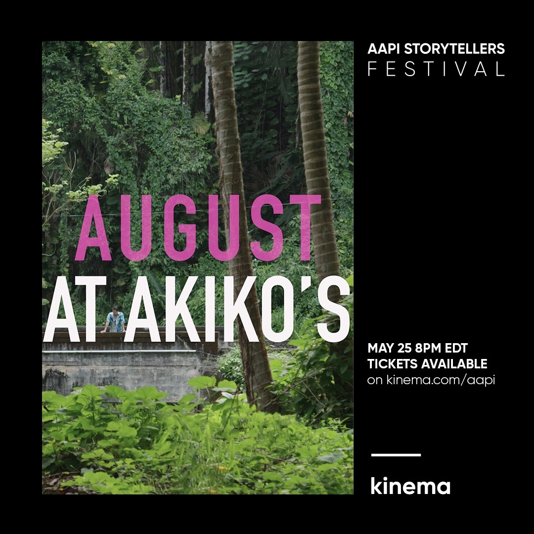 augustatakikos's tweet photo. August at Akiko’s screening + discussion tonight at @KinemaHQ ’s AAPI festival & fundraiser for #StopAsianHate #AAPIHM https://t.co/ErDEeID8zL