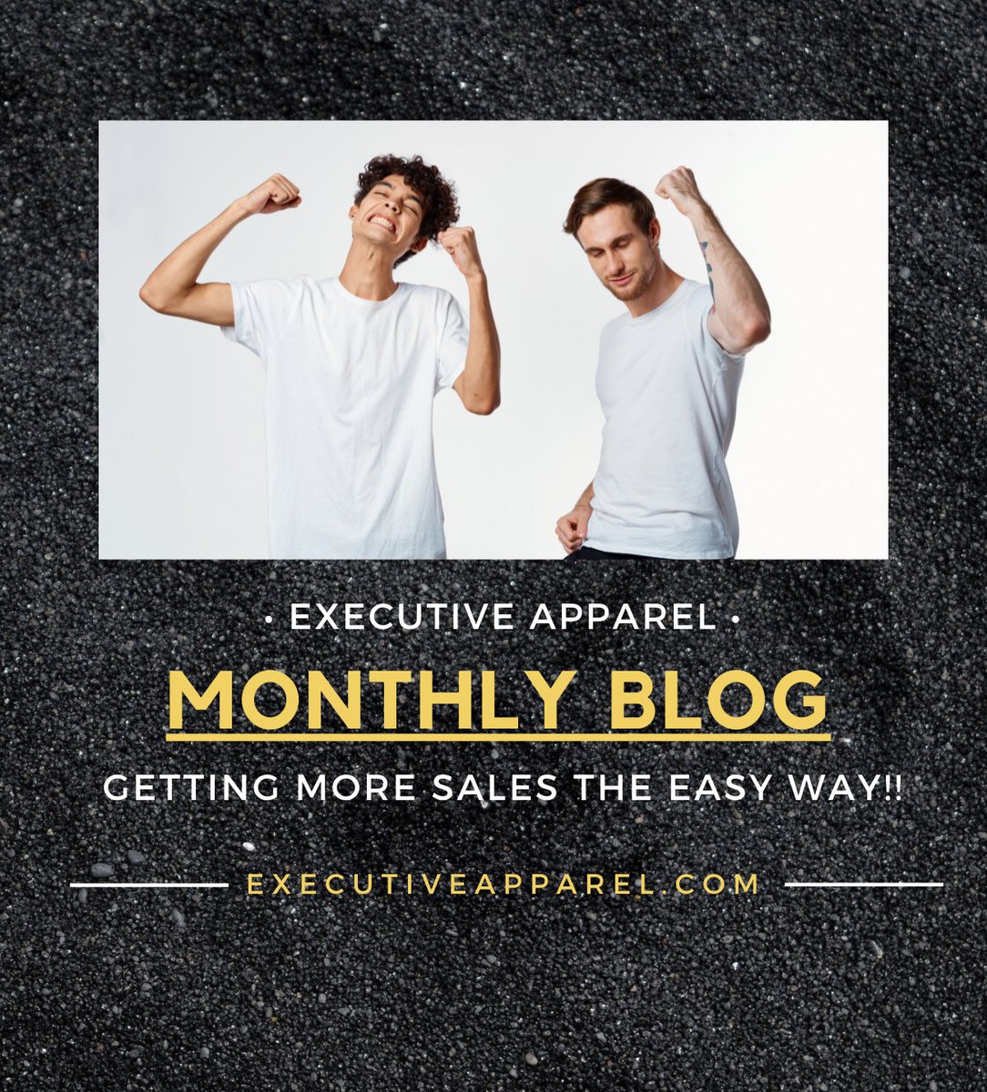 ExecApparel's tweet image. Increase Your Sales- The Easy Way!! The Executive Blog
executiveapparel.com/getting-more-s…