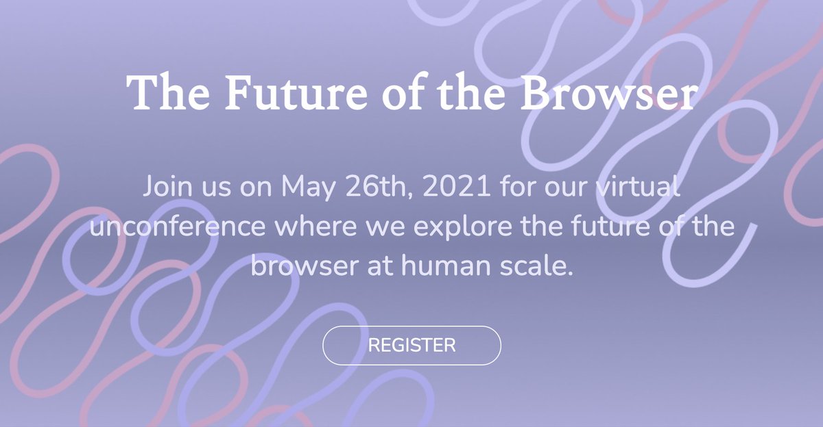 caseorganic's tweet photo. The full schedule is up for Future of the Browser Conference, starting tomorrow! Breakout sessions in the morning and early afternoons as well. #futureofthebrowser https://t.co/RoMnGk74He https://t.co/S3ms4ETIqe