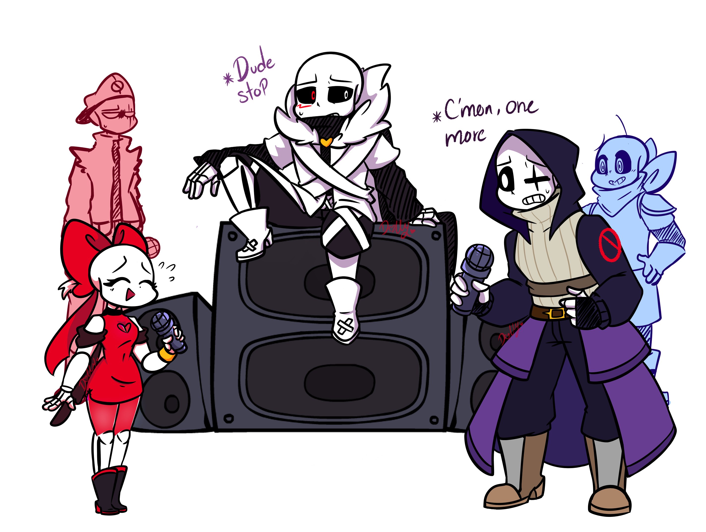 Epictale Sans и Cross Sans