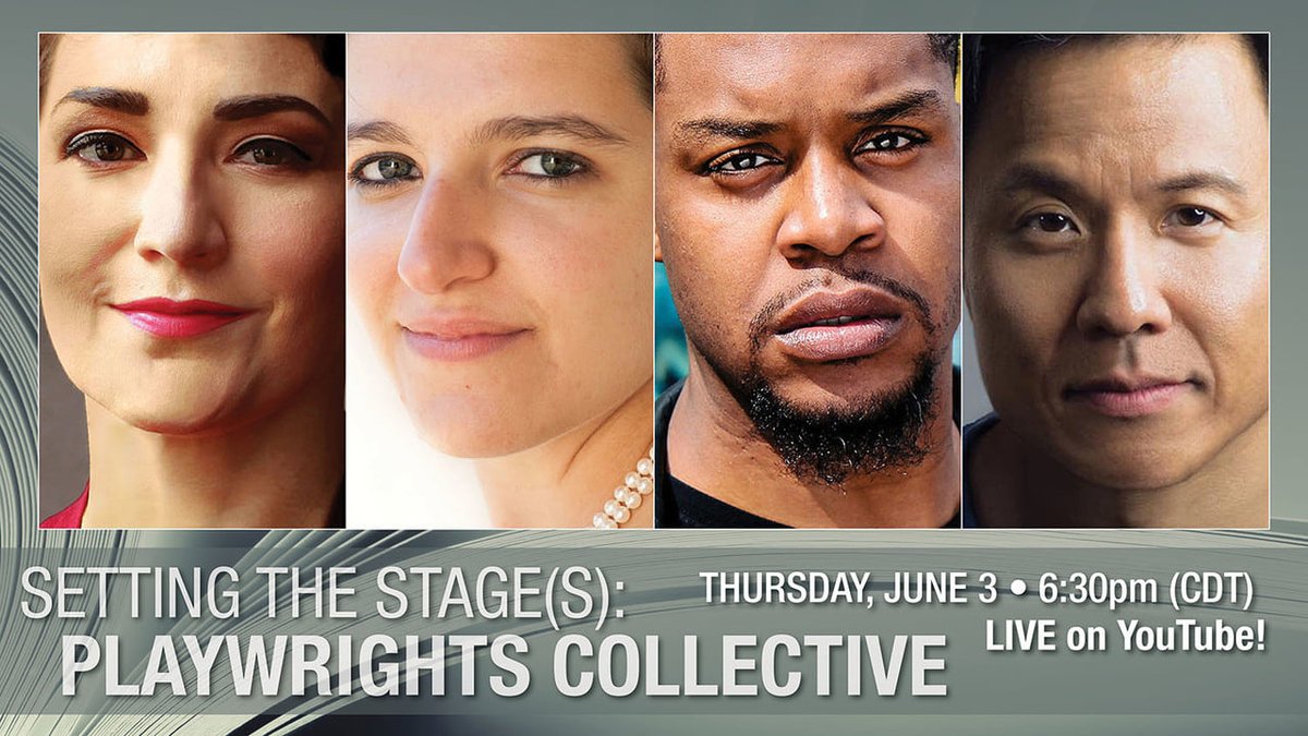 Join us for Setting the Stage(s): Playwrights Collective and hear four brand-new plays relevant to today from some of the hottest playwrights in the game. Like getting four play readings for one!

Register for this free, one-night-only, virtual event >> https://t.co/DDYLnOhYlu https://t.co/Pd0jUYlkKx