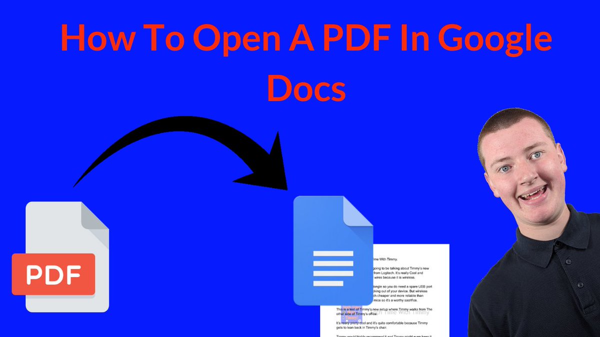 techtimewithtim's tweet image. In this video, Timmy shows you how to open a PDF in Google Docs.
#googledocs #googledocstips #googledocstutorials #pdf #pdfeditor
youtu.be/f4NwYc8UdIs