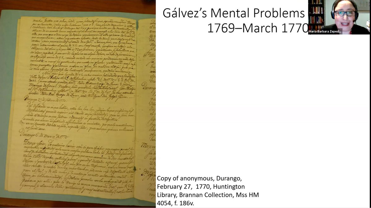 Yesterday, I presented my work at <a href="/TheHuntington/">The Huntington</a> Library's Scholarly Sustenance Lecture Series. The Q&amp;A with questions formulated by Steve Hindle, Director of Research at the Huntington, was AMAZING! Truly insightful questions! #GalvezatLehigh #eighteenthcenturystudies