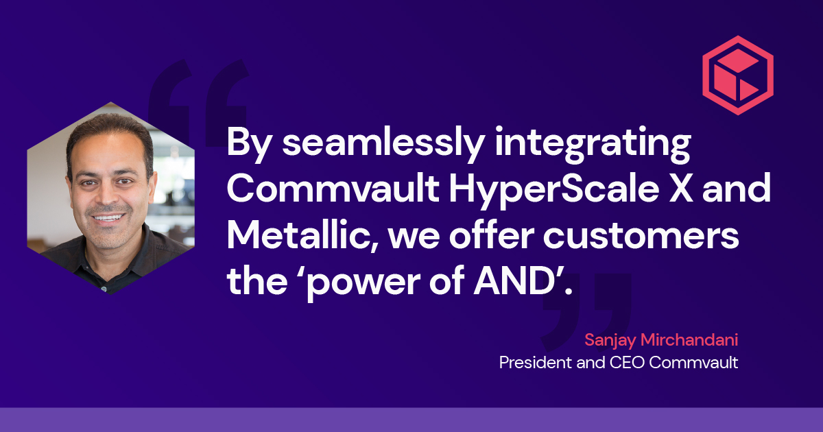 Breaking news: #Commvault continues its #SaaS leadership with <a href="/metallic_io/">Metallic_io</a> backup support for all three #Microsoft clouds. We call that a triple threat. Learn more: ow.ly/hZtV50EVepr #Commvault25