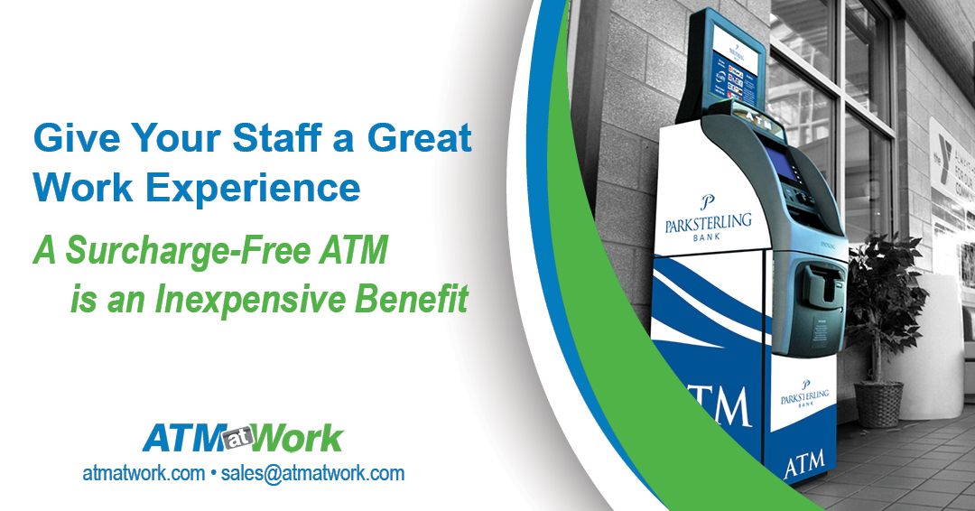 ATMatWork's tweet image. Last year was difficult. As a result, 92% of HR professionals say #employee experience is their No. 1 priority now. Give your staff the benefit of a surcharge-free #ATM in the #workplace. Email sales@atmatwork.com to get your ATM! 
#hr #employeebenefits #atm #workplaceatm